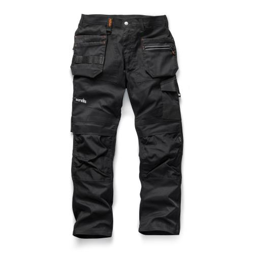 Scruffs Black Trade Flex Trouser - 36R