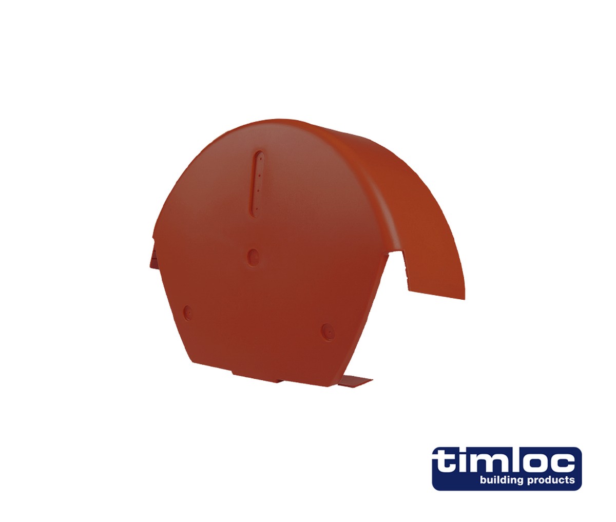 Timloc - Universal Half Round Ridge Cap - Red