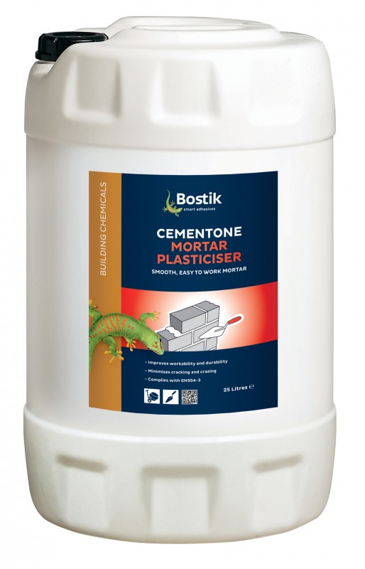 Bostik Brown Cementone Cemplas Mortar Plasticiser - 25Ltr