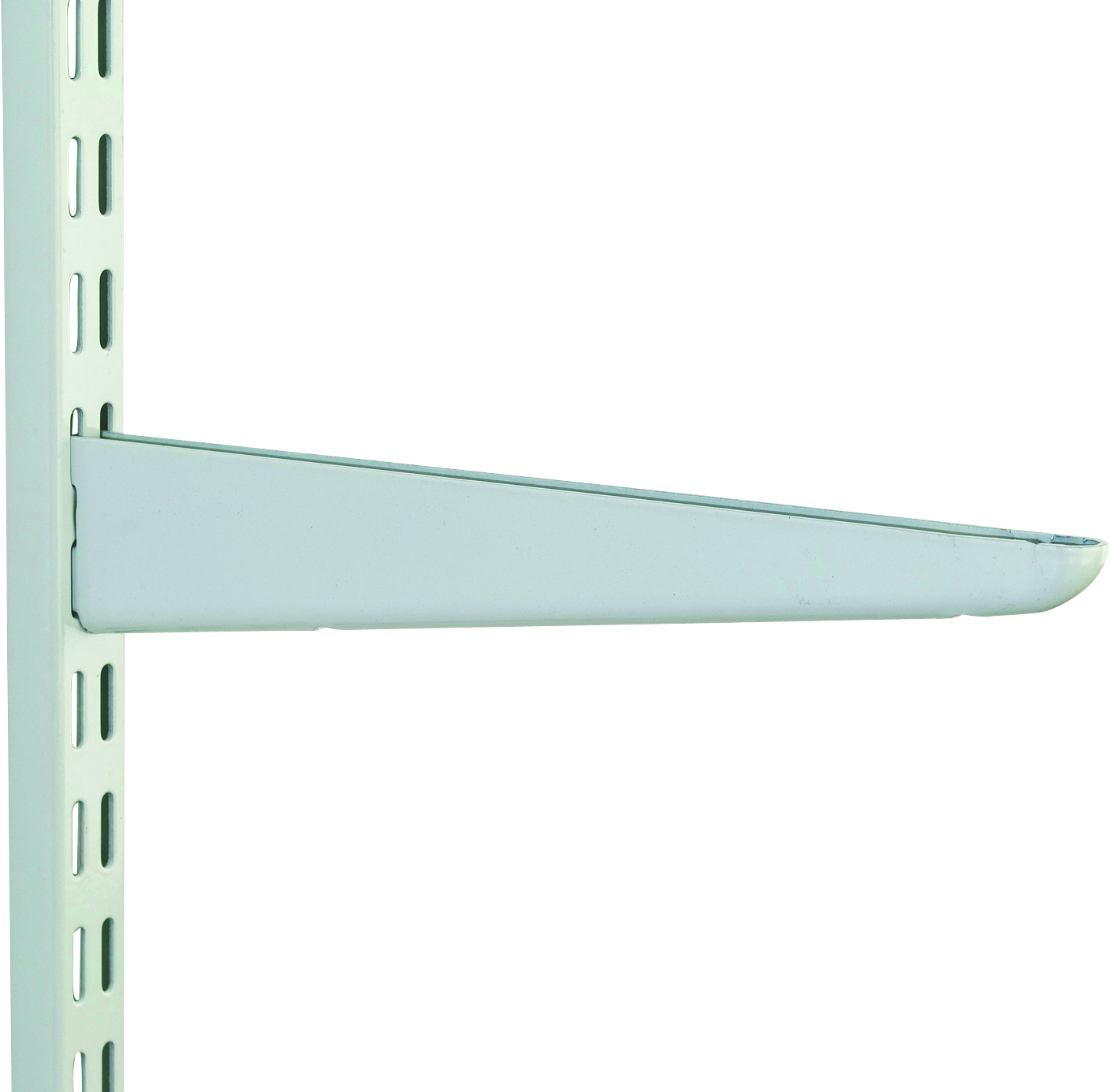 Prosolve White Twin Slot Shelving Bracket 470Mm X 75Mm