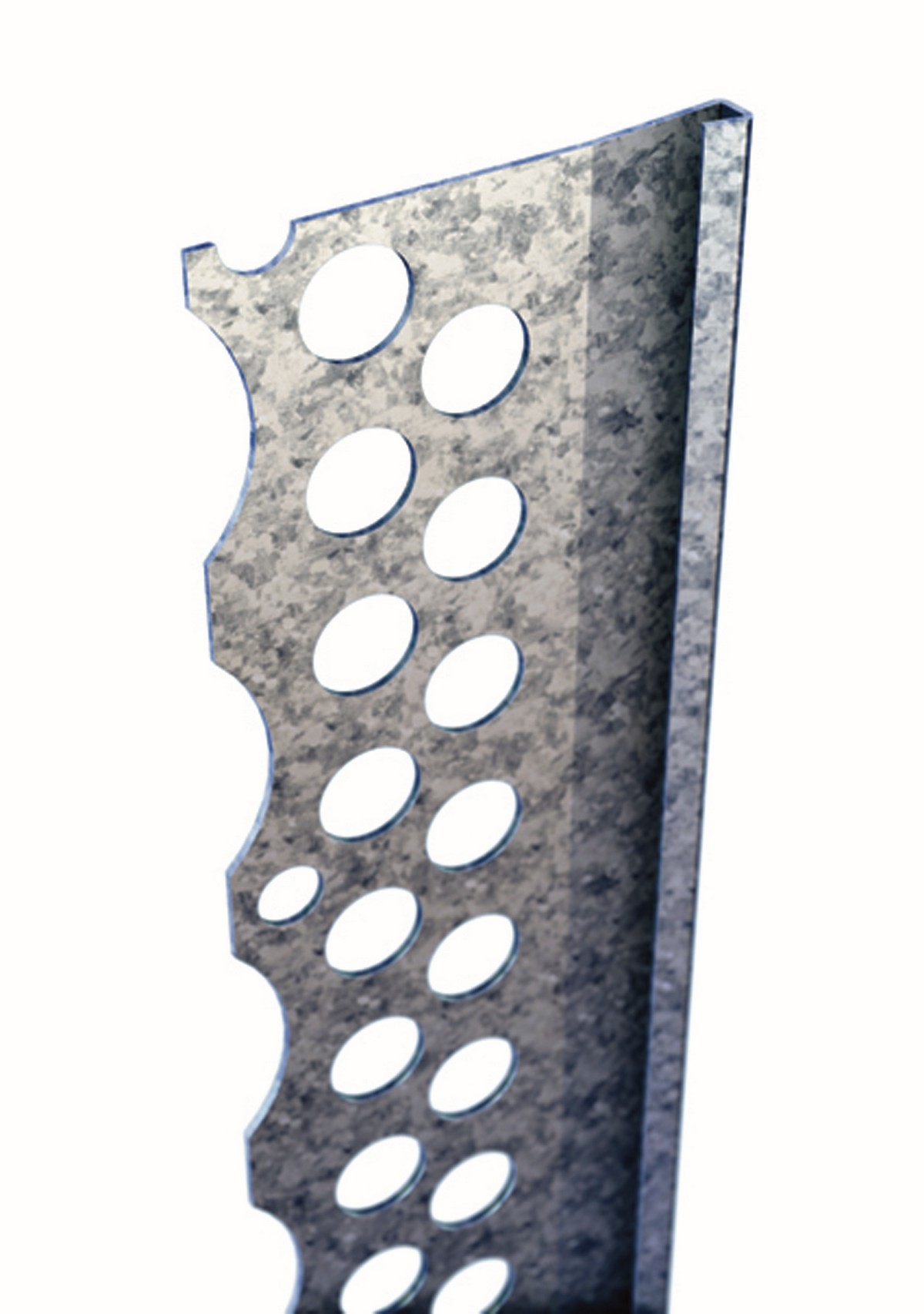 Catnic Drywall Stop Bead - 3X30mm X 2.4M - Galvanised