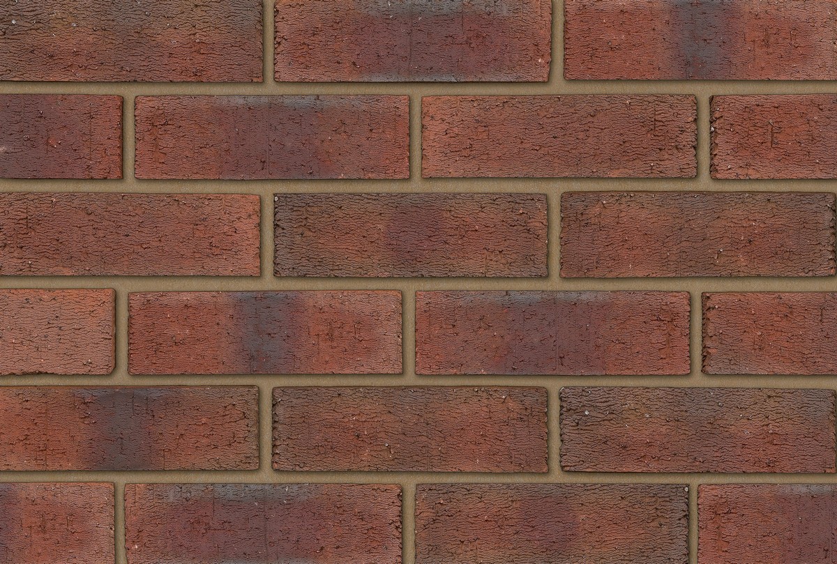 Ibstock Red New Burntwood Rustic Brick 65Mm
