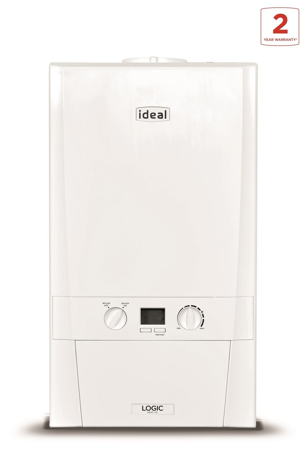 Ideal - Logic Heat2 H18 - Heat Only Boiler - White