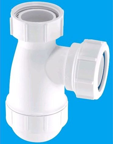 Mcalpine White Basin 50Mm Bottle Trap (Ø32mm Outlet) E10